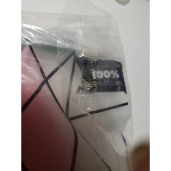 Rose colored swimming cap for long hair - Picture 5 of 6